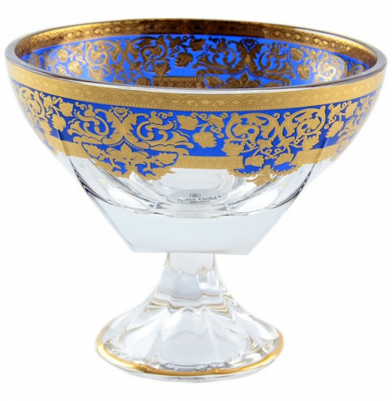 Конфетница Astra Gold Natalia Golden Blue Decor 13см, F0023-016B