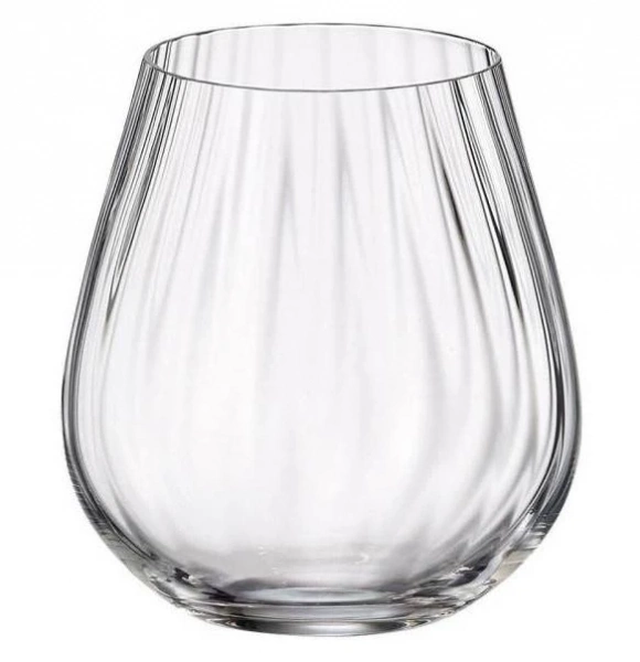 Набор стаканов для виски Crystalite Bohemia COLUMBA OPTIC 380 мл (6 шт)
